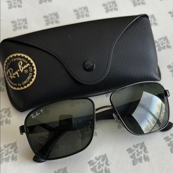 Ray-Ban | Accessories | Rayban Black And Silver Sunglasses  display picture 2